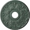 Ekena Millwork Apollo Ceiling Medallion (Fits Canopies up to 5 5/8"), 16 1/2"OD x 3 5/8"ID x 1 1/8"P, Cloud Burst CM16APCBF - alternate 1